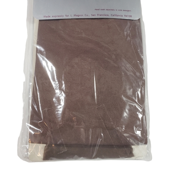 LOT OF 3 Vtg NEW Magninique Pale Taupe Pantyhose Sz C Control Top Shadow Toe NOS - Picture 8 of 9